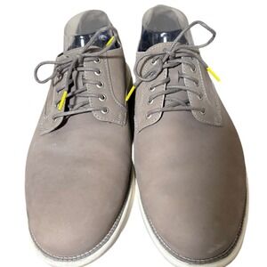 Cole Haan Grand Mens Taupe Suede Oxford Lace Up Dress Casual Shoes Size 10.5M